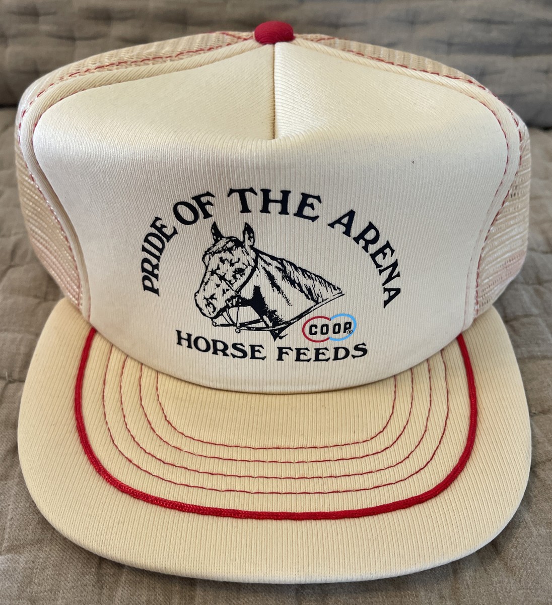 YNHXYFT Vintage Horse Mesh Trucker Hat - Adjustable Snapback Baseball Cap For Men & Women, Sun Protection - View #13