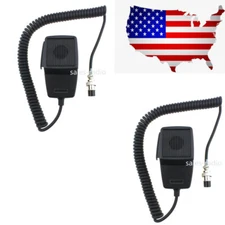 2PCS Superstar DM-507-4 Pin CB RADIO MICROPHONE For Galaxy Cobra 4Pin CB Radios