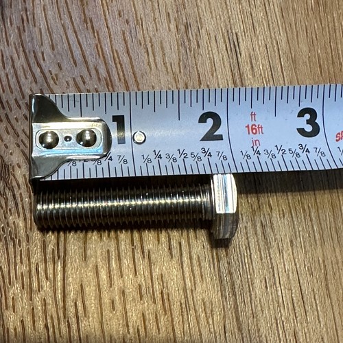 (8) M10-1.5 x 45mm Metric Hex Bolts Zinc Full Thread DIN 933 SS - Picture 5 of 7