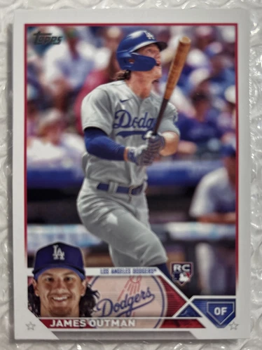 2023 Topps Series 2 #395 James Outman ROOKIE RC