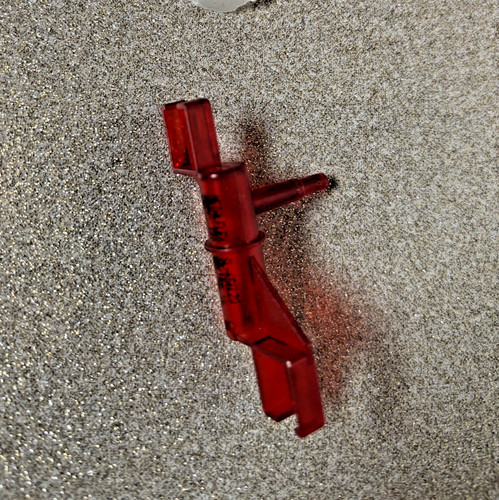 Indesit IDC8T3 Kondenstrockner Originalteil - Lichtgehäuse rot