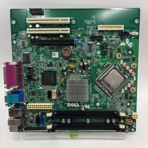 Scheda madre Dell Optiplex 760 M858N LGA 775 con processore Core 2 Duo - Foto 3 di 10