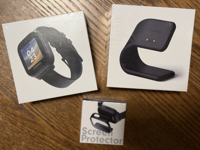 Cosmo JT5 JrTrack 5 Kids Smart Watch with Charger Stand and Screen Protector