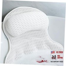 Bath Pillow Luxury Bathtub Pillow - Bath Pillows for Tub Neck and Back