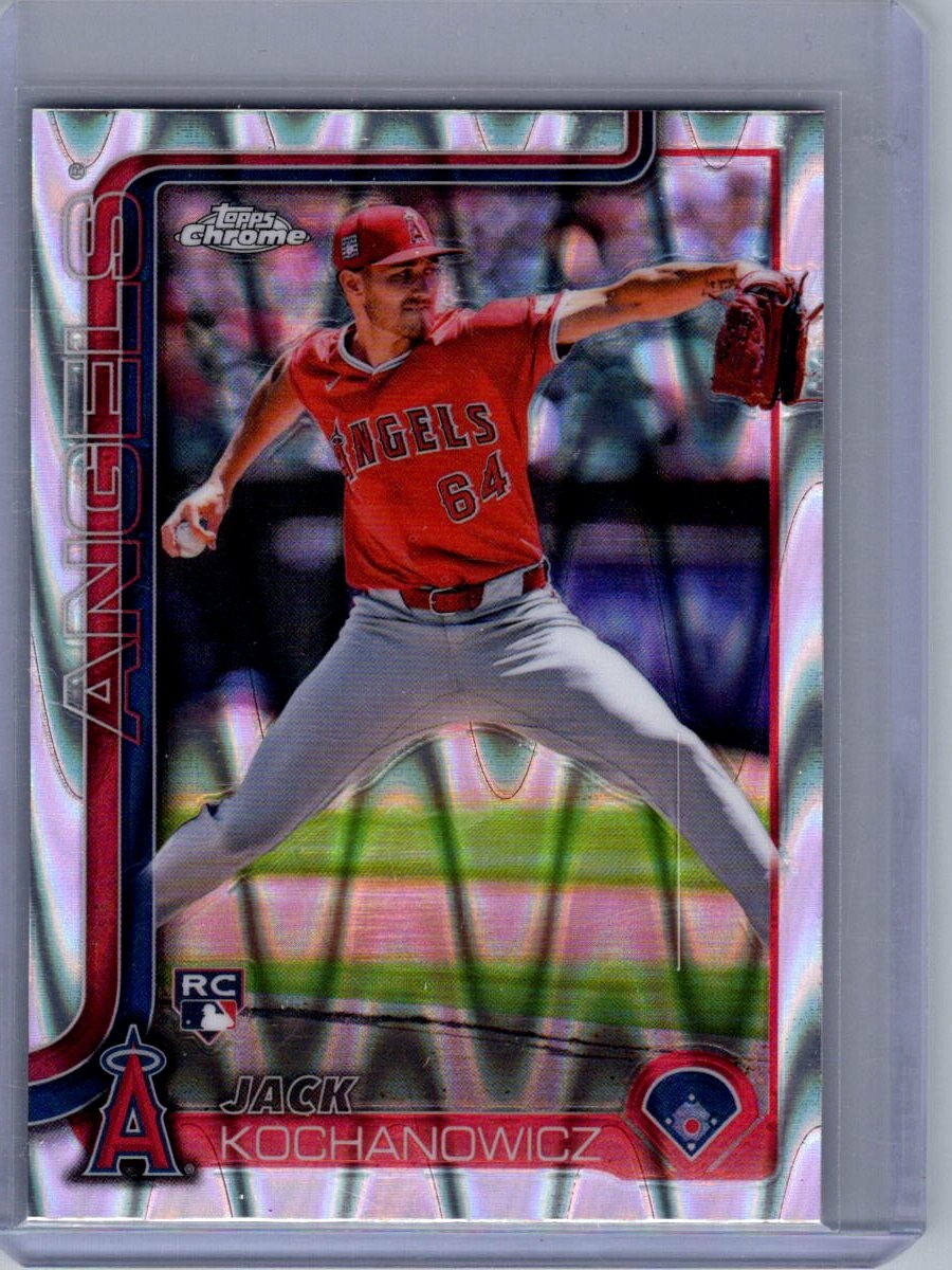 2025 Topps Chrome #121 Jack Kochanowicz Raywave Refractors