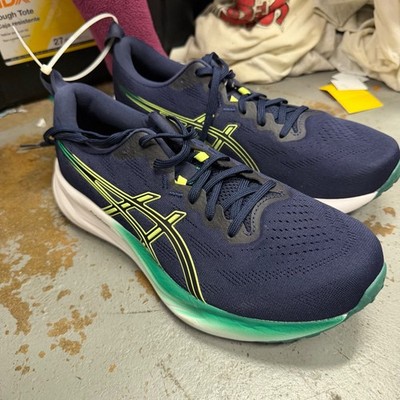 ASICS Gel-Pulse 16 Mens Running Shoes Navy Blue Lime Green 1011B962 9