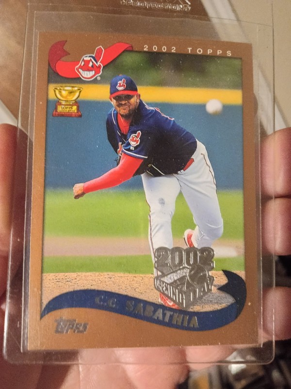 2002 Topps Opening Day Baseball C.C. Sabathia #66