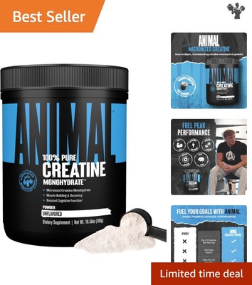 Creatine Monohydrate 300g - Unflavored Powder for Enhanced Endurance & Perfor...