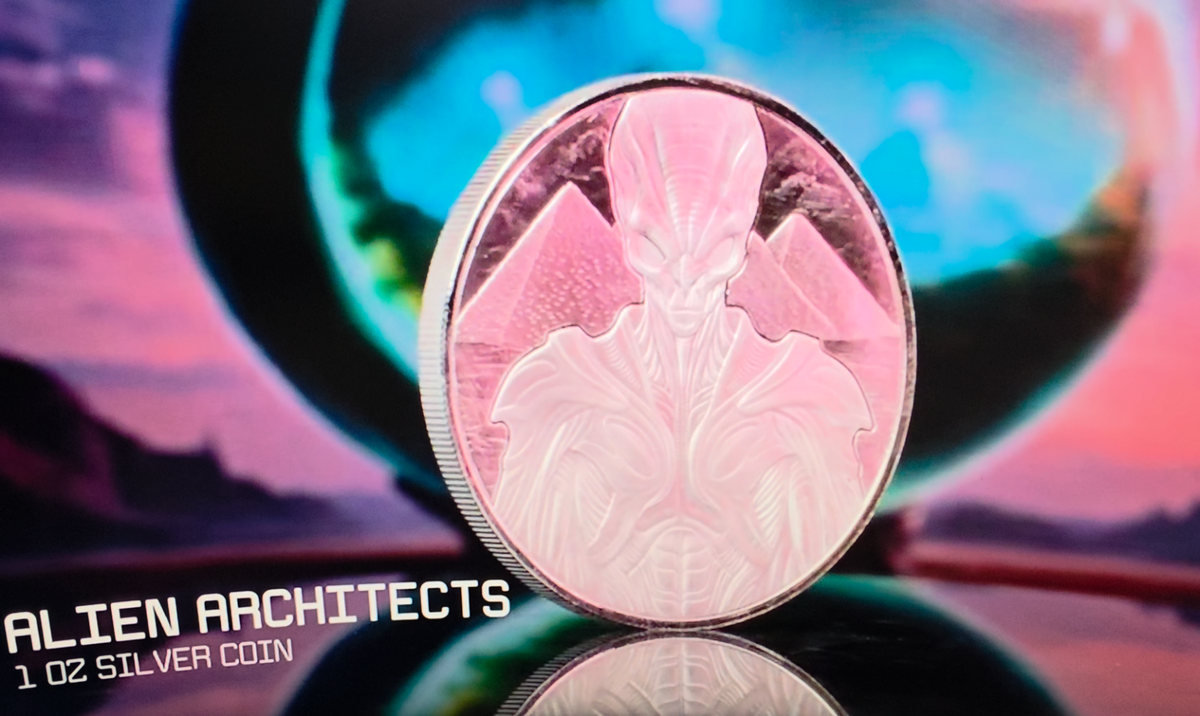 2025 Samoa Alien Series – Alien Architects Alpha Strike 1 oz .999