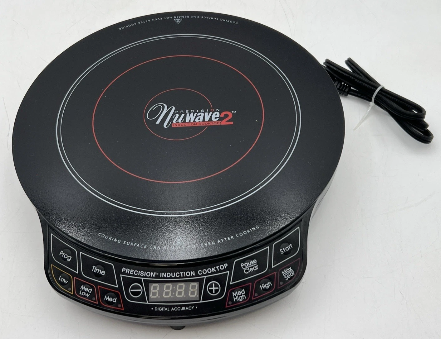 NUWAVE 2 PRECISION INDUCTION COOKTOP MODEL 31041AQ PORTABLE