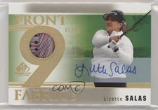 2021 SP Game Used Front 9 Fabrics Spectrum /10 Lizette Salas Rookie Auto RC