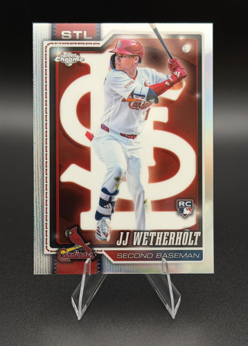 JJ Wetherholt [Lightboard Refractor] #119 2026 Topps Chrome card