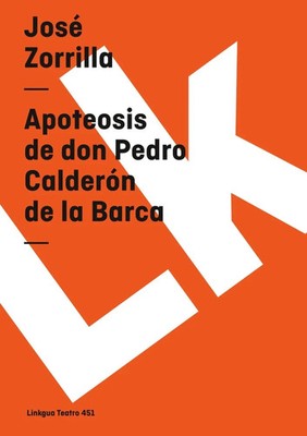 Apoteosis de don Pedro Calderón de la Barca José Zorrilla Taschenbuch Spanisch
