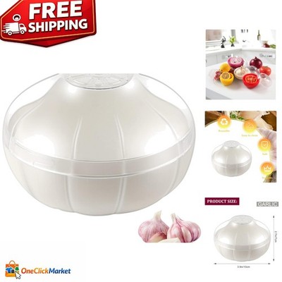 Versatile Garlic Keeper   Perfect for Freshness & Waste Reduction in Fridge