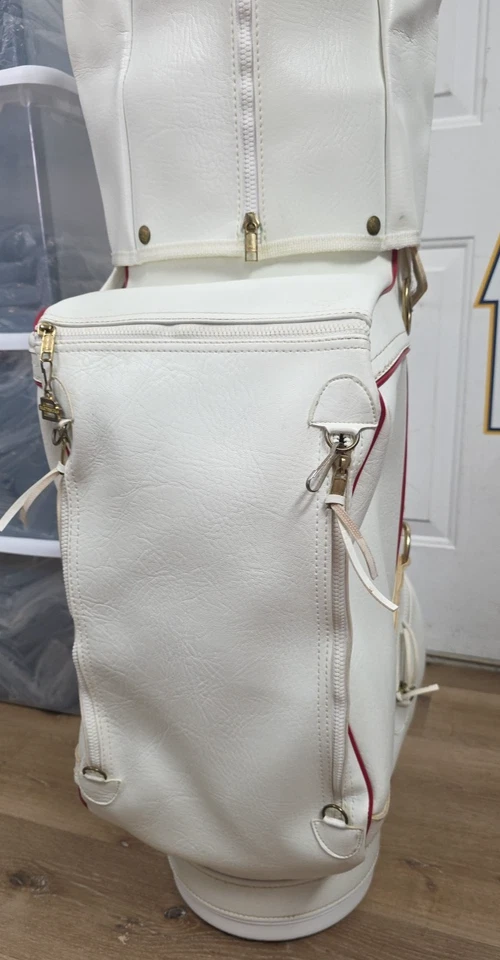 Bolsa de golf Frank Sinatra Celebrity Invitational 1990 con cubierta para lluvia Foto 3 de 4