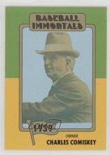1980-87 SSPC Baseball Immortals Charles Comiskey #19 0t5