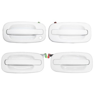 Driver Side Door Handle 99-07 Front Driver Side Door Handle - Olympic White Paint For 1999-2007 Chevy Silverado & GMC Sierra Poignée De Porte Intérieur - Foto 7