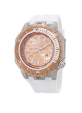 Reloj de cuarzo TechnoMarine TM-224005 esfera oro rosa silicona 48,9 mm para hombre
