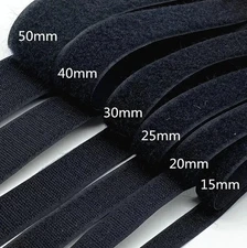1Pair 393in - 10M  Reusable Hook & Loop Tape – Heavy Duty Nylon Fastener Strips
