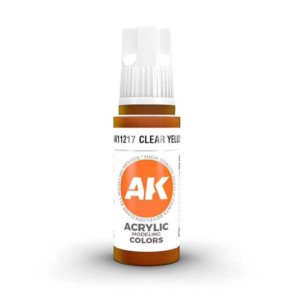 AK 3rd Gen Clear Yellow 17ml - Image 3
