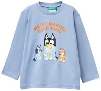United Colors Of Benetton Jungen T-Shirt Blau GrößE M/L 3
