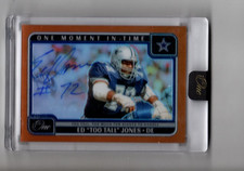2024 Panini One Moment in Time Bronze Ed "Too Tall" Jones Autograph #'d 2/20