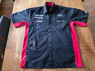 Minardi Ford Cosworth F1 European Aviation Team Shirt Hemd Kurzarm XXL