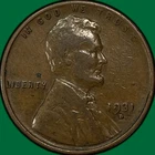 1931-D Lincoln Wheat Cent Very Fine VF Coin #39536