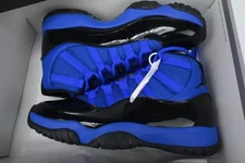 Jordan 11 Retro Blue and Black ALL Size US 7-12 -MEN's Size 