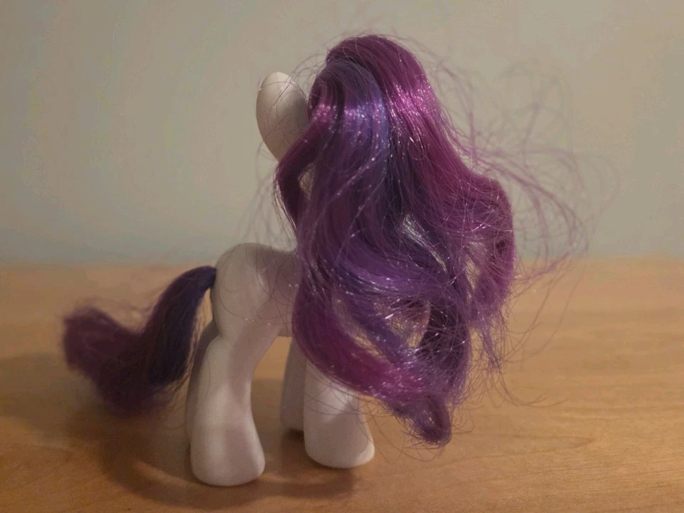 MLP FIM: Figura de juguete de pony suelto cepillable RAREZA 3" G4 Foto 3 de 4