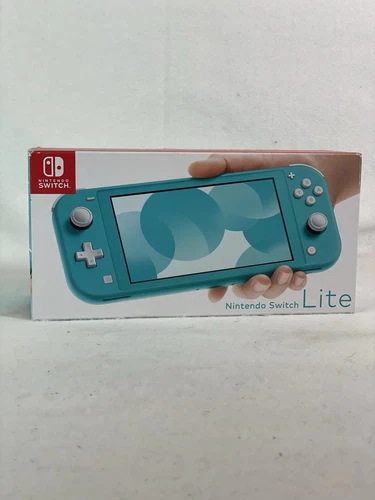 Consola de juegos portátil Nintendo Switch Lite azul turquesa TOTALMENTE NUEVA - Imagen 1 de 6