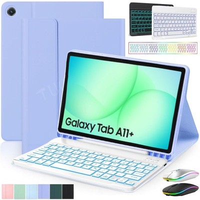 Beleuchtete Tastatur Hülle für Samsung Galaxy Tab A9+ A11 Plus S11 S10 S9 FE S8