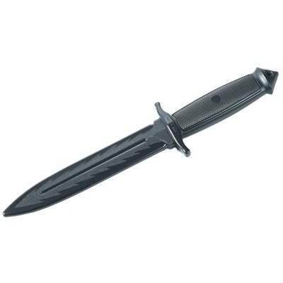 Übungsmesser Trainingsmesser Kurz (hart) 30cm schwarz
