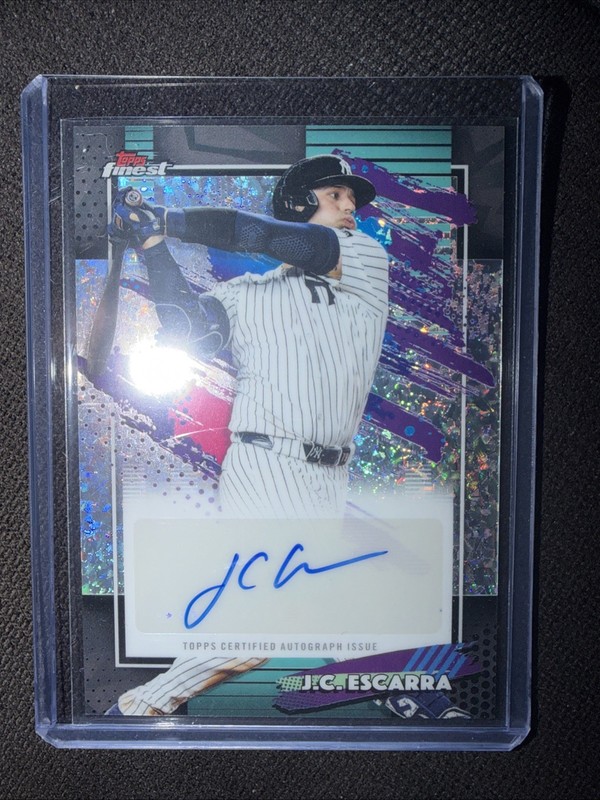 jc escarra auto 2026 Topps Finest 
