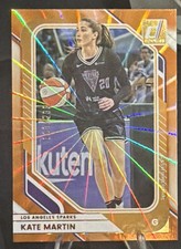Kate Martin /299 - 2026 WNBA Donruss - Orange Laser - LA Sparks / Chicago Sky