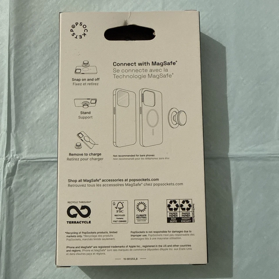 Pokemon Popsocket Bulbasaur Suporte Magnético de Aperto de Telefone para Smartphones Novo Selado - Imagem 2 de 4