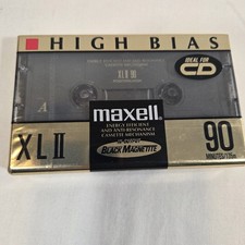 Maxell XLII 90 High Bias Blank Cassette Tape   Type II  New Sealed