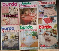 Hardanger Anleitungen Hefte Burda, Diana, MEZ