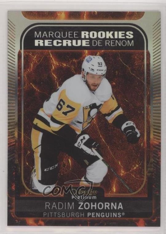 2021 O-Pee-Chee Platinum Marquee Rookies Hot Magma /499 Radim Zohorna #230 q2c