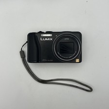 PANASONIC LUMIX DMC-ZS25 16MP 20x Zoom Digital Camera Black Works But READ 