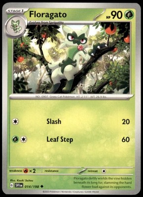 Pokemon - Floragato #014/198 - SVI Uncommon