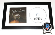 BO BURNHAM SIGNED FRAMED 'INSIDE' COMEDY SPECIAL CD ALBUM BECKETT COA COMEDIAN