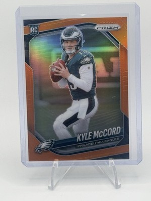 2025 Panini Prizm RC Kyle McCord Orange /249 #377