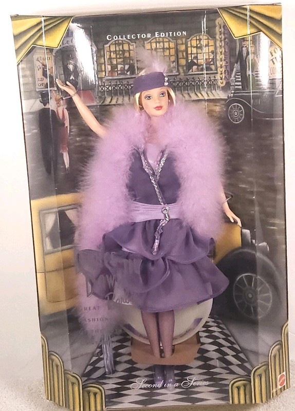 Barbie DANCE TILL DAWN 1920's Flapper 2nd Series Collector Ed. 1998 #19631 NRFB 