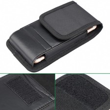 Vertical Cell Phone Holster Pouch Wallet Case With Belt Clips For iPhone14