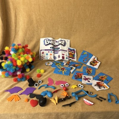 Bunchems Mega Pack Lot Building Toy w/ Accessories Idea Pamphlet Creative 