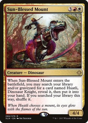 ~1x Sun-Blessed Mount x1 ~NM~ XLN Magic the Gathering MtG~