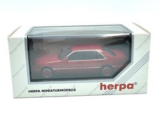 VERY RARE VINTAGE HERPA MERCEDES BENZ SEL 600 RED 1/43 # NIB OF