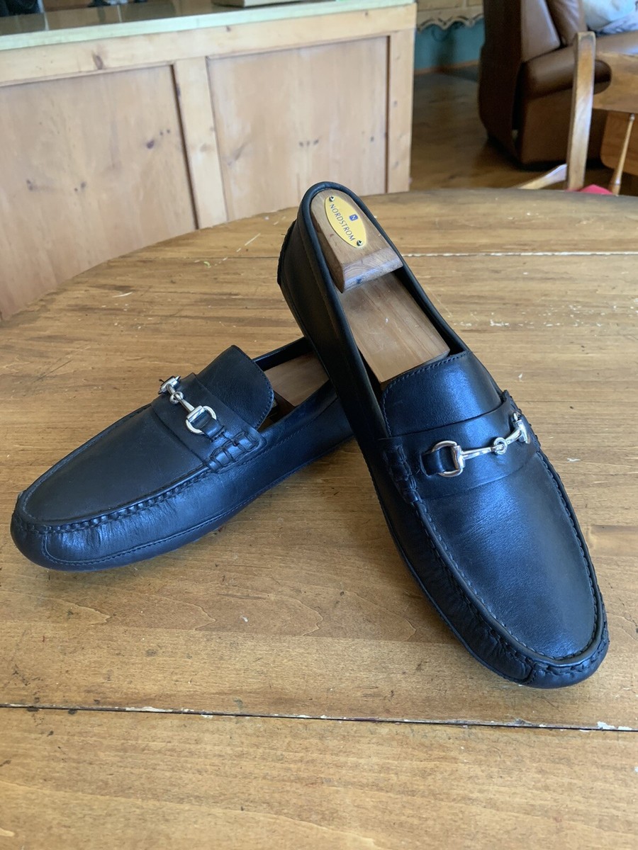 Cole Haan Black Silver Horse Bit Driving Loafers 13 M | eBay display picture 3