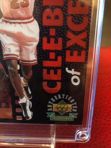 1998 upper deck, Michael Jordan, celebration of excellence This is brand new - Picture 2 of 3